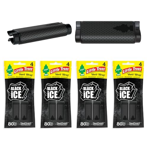 LITTLE TREES Car Air Freshener | Vent Wrap Provides Long-Lasting Scent, Invisibly Fresh!