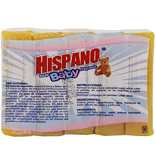 Green Hills Hispano Soap Fragancia Baby Pack 5 Bar 160 gr