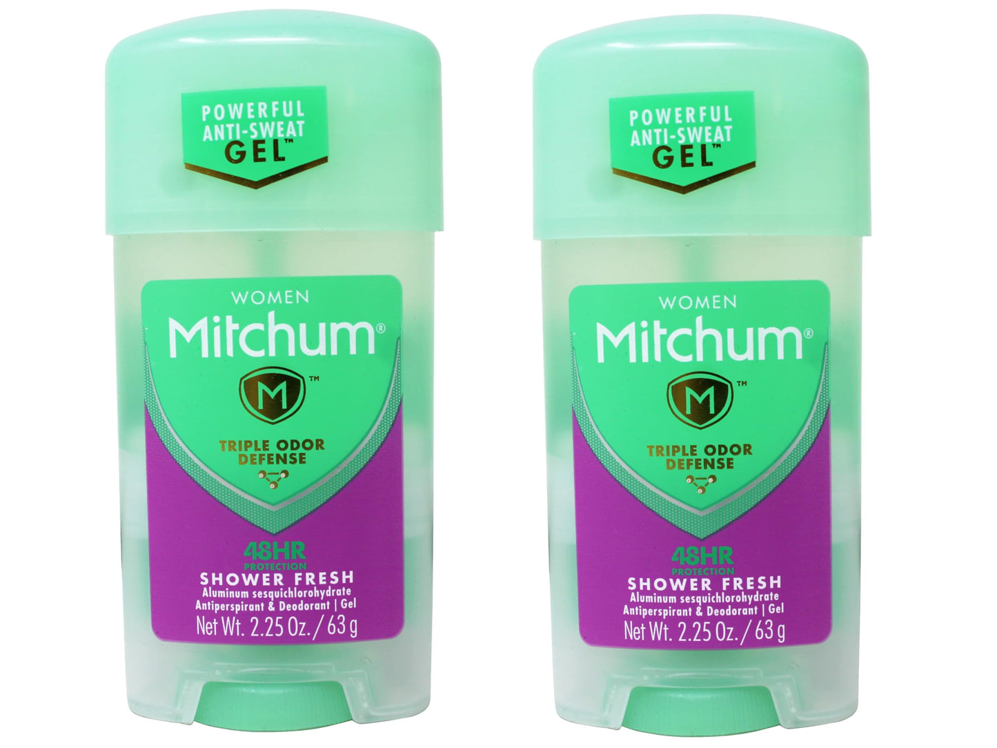 Mitchum Women Gel Anti-Perspirant & Deodorant 2.25 Oz x Pack of 2