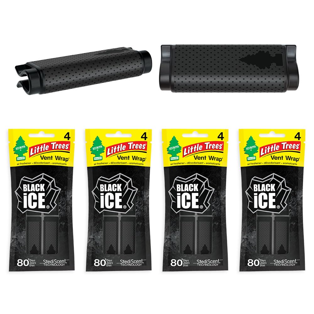 LITTLE TREES Car Air Freshener | Vent Wrap Provides Long-Lasting Scent, Invisibly Fresh!