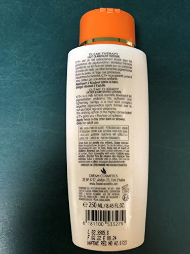 CT+ Clear Therapy Extra Lightening Lotion with Carrot Oil 250ml