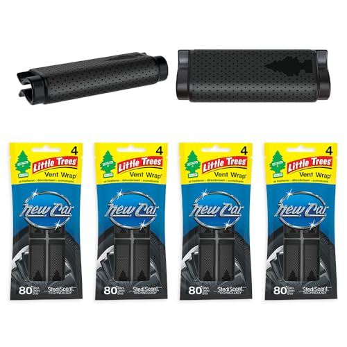 LITTLE TREES Car Air Freshener | Vent Wrap Provides Long-Lasting Scent, Invisibly Fresh!