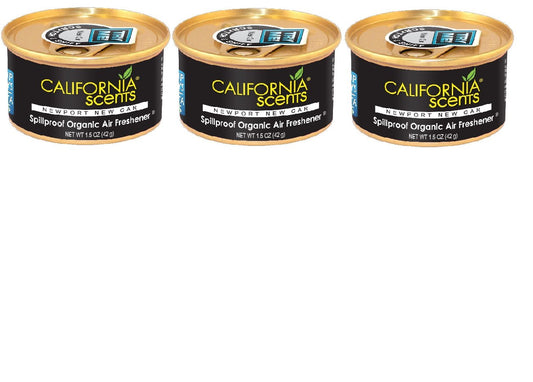 California Scents Air Freshener NEW SCENTS!! SET OF 3