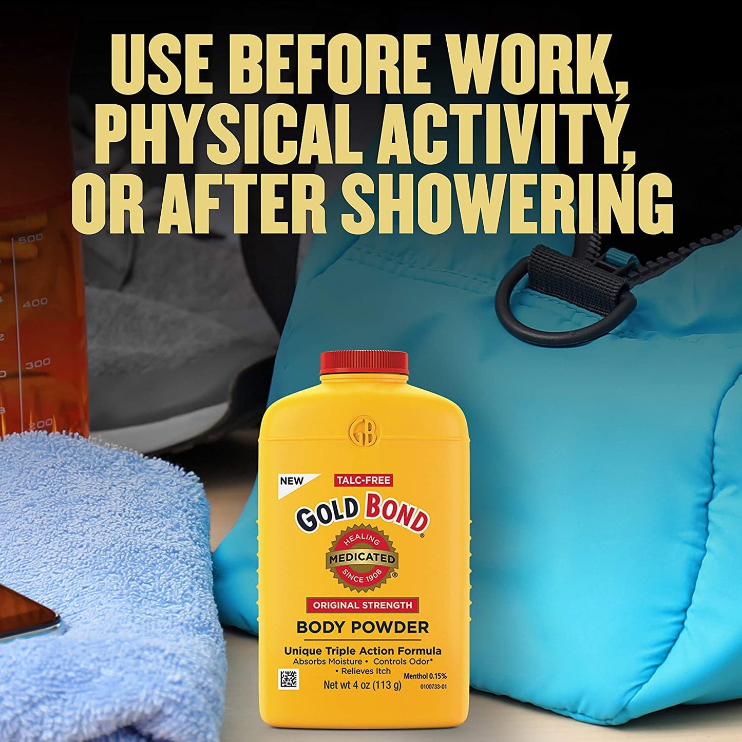 Gold Bond Med Pwdr Size 4z Gold Bond Medicated Powder 4oz (Pack of 1)