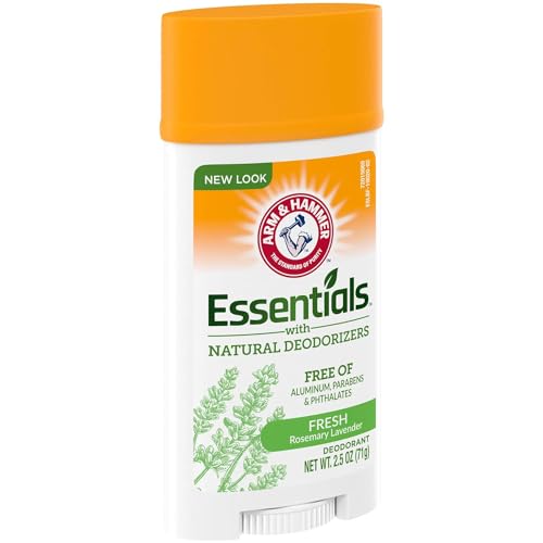 ARM & HAMMER Essentials Natural Deodorant Fresh 2.50 oz (Pack of 12)