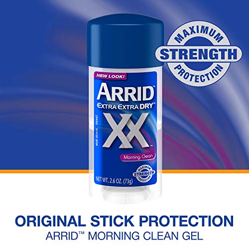 Arrid Extra XX Deodorant Clear Gel 2.6 Pack