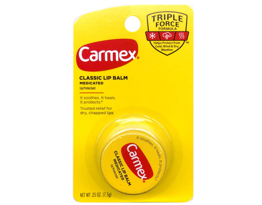 Carmex Classic Lip Balm Medicated, 0.25 oz (Pack of 9)9