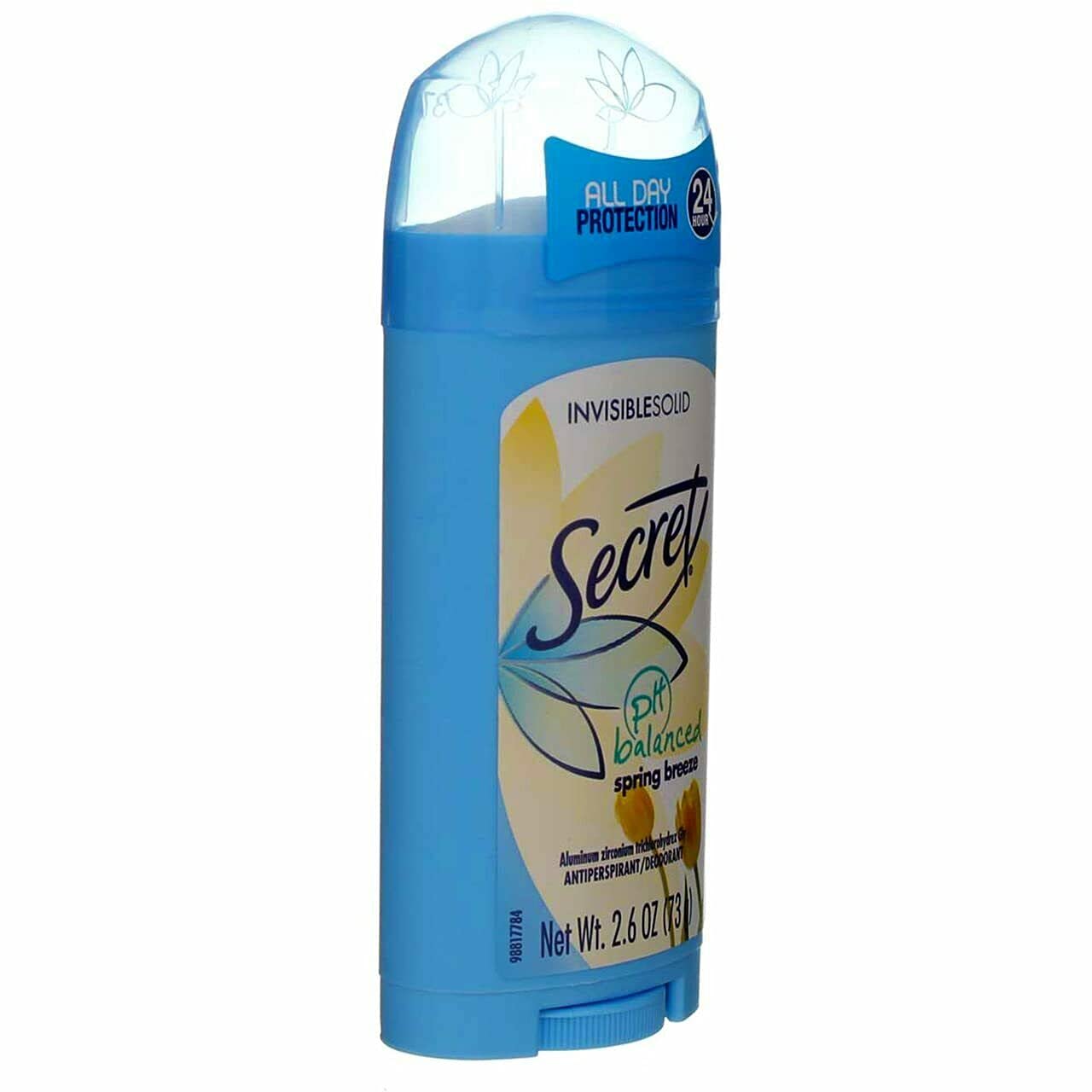 Secret Invisible Solid Tropical Orchid Antiperspirant/Deodorant, 2.6 Ounce