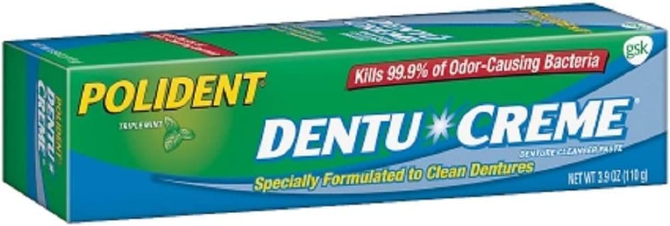 Polident Dentu Creme Denture Toothpaste, 3.9 oz