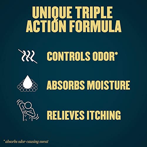 Gold Bond Talc-Free Medicated Body Powder, Original Strength, 4 Oz (Pack of 4)