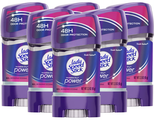Lady Speed Stick Antiperspirant Deodorant Gel Fresh Fusion Pack