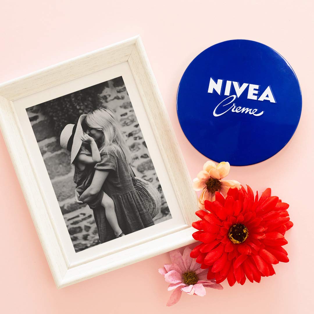 Nivea 150ml Cream: Glycerin-Panthenol Moisturizer for All Skin Types & Tones, Softening Whole Body Lotion