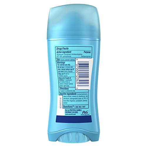 Secret Invisible Solid Antiperspirant Deodorant Oz