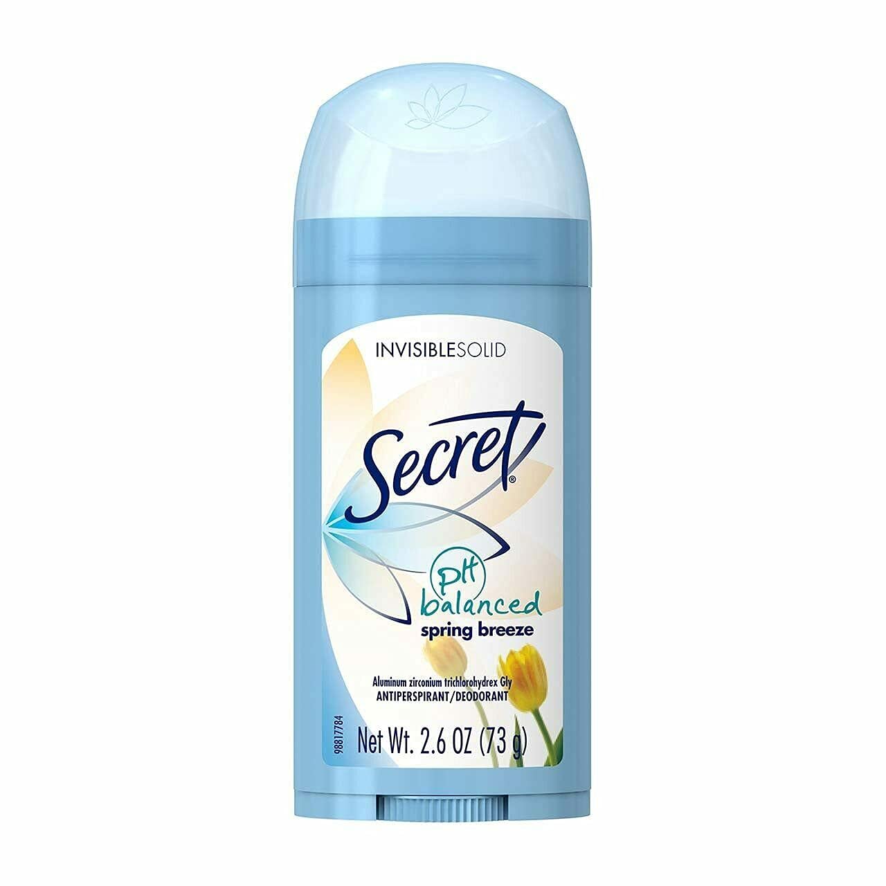 Secret Invisible Solid Tropical Orchid Antiperspirant/Deodorant, 2.6 Ounce