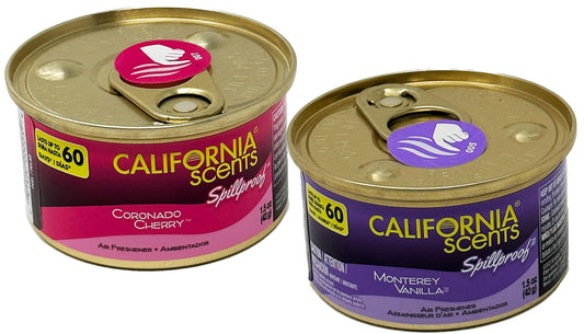 California Scents Spillproof Organic Air Fresheners, 1.5 Ounce Can