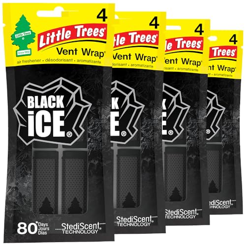 LITTLE TREES Car Air Freshener | Vent Wrap Provides Long-Lasting Scent, Invisibly Fresh!