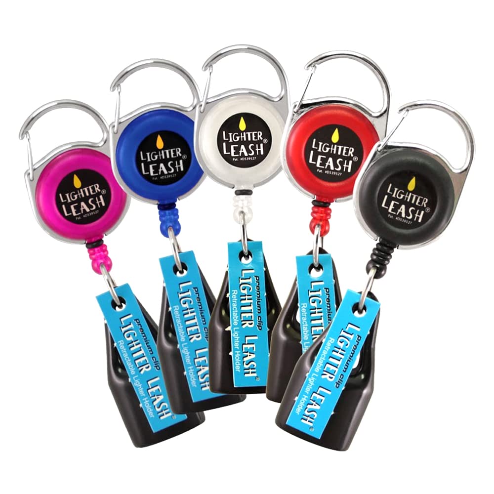 The Premium Lighter Leash Retractable Lighter Holder colors may vary