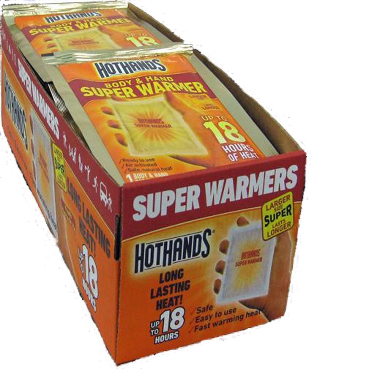 HotHands Body & Hand Super Warmer (120 Pair Economy Pack )