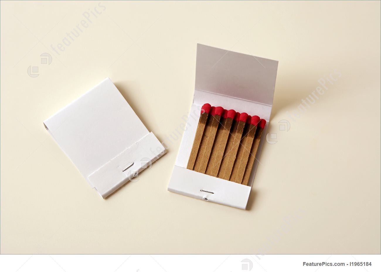 50 Plain White Matches Matchbooks Wedding, Birthday etc