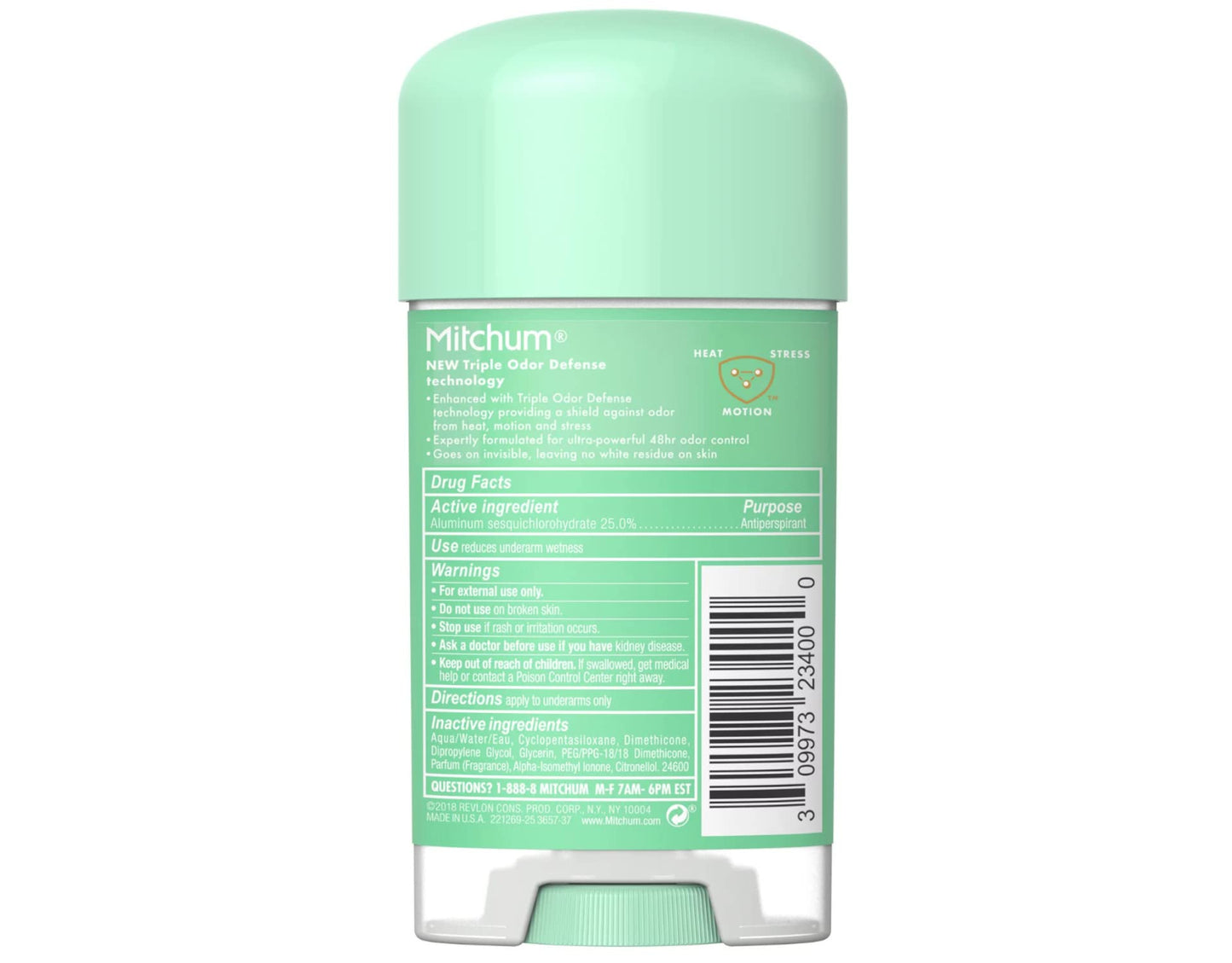 Mitchum Women Gel Anti-Perspirant & Deodorant 2.25 Oz x Pack of 2