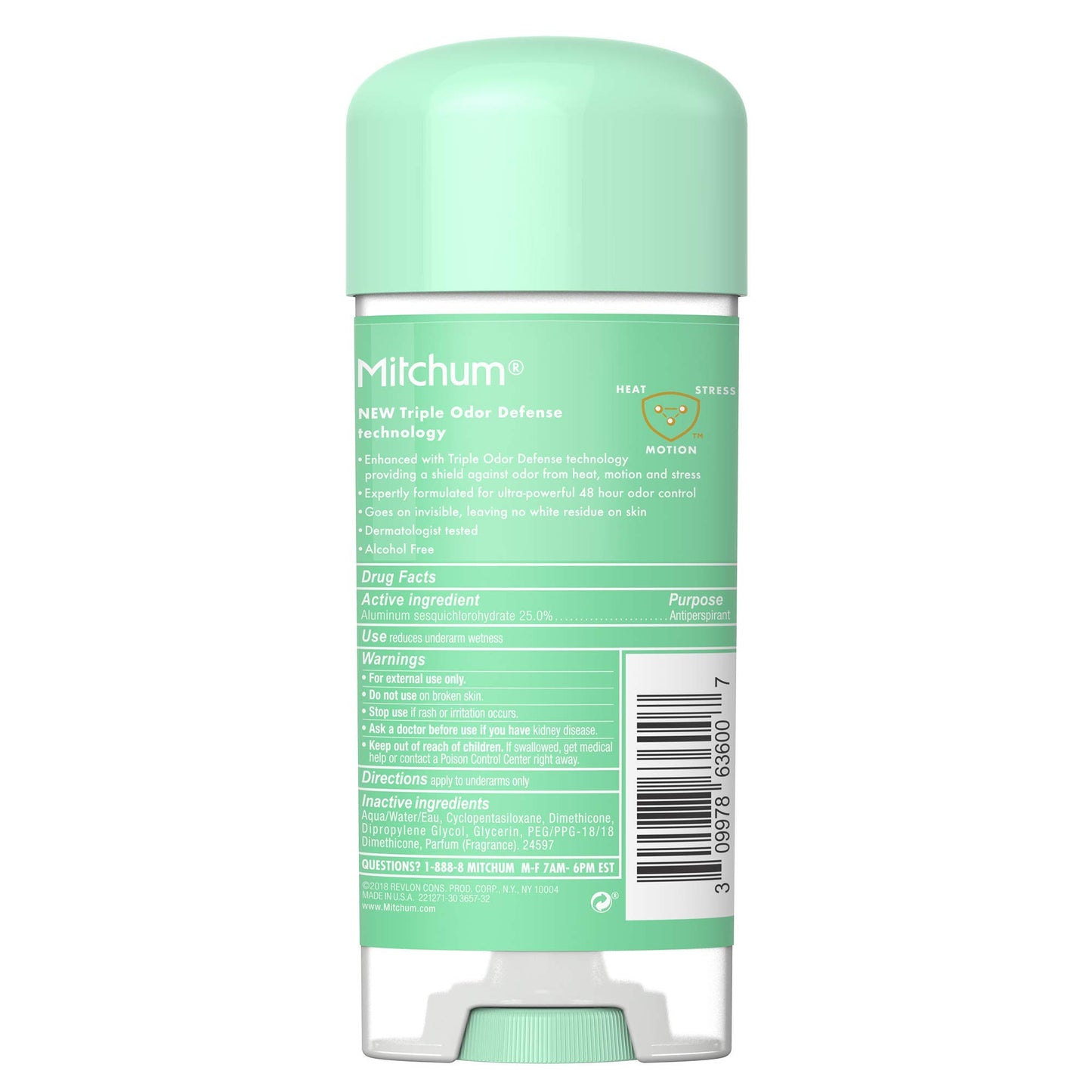 Mitchum for Women Clear Gel oz