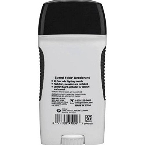 Speed Stick Deodorant, 3 Ounce (Case of 6)
