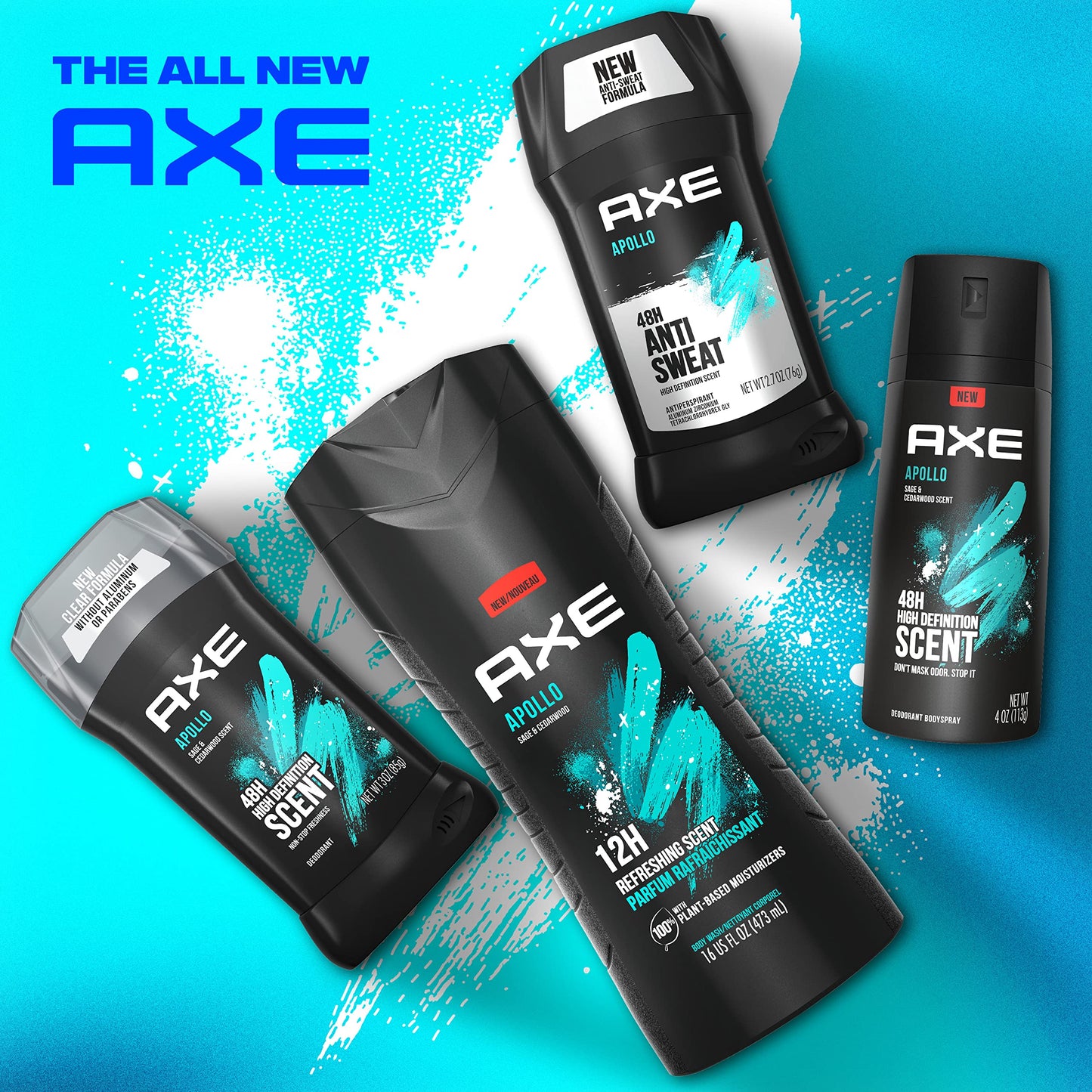 AXE Action Body Spray Deodorant Essence
