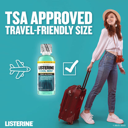Listerine Listerine Zero Mint Mouthwash for Breath