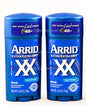 Arrid Deodorant 2.6 Ounce Solid Xx Cool Shower (76ml) (2 Pack)
