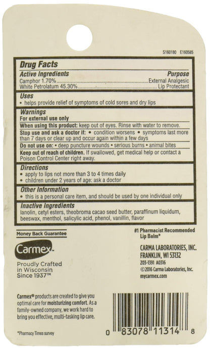 Carmex Tube Lip Balm