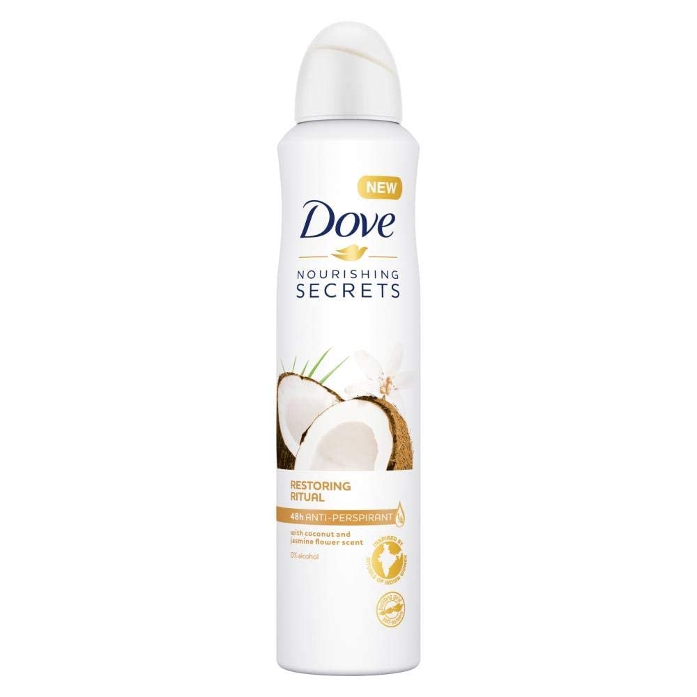 nourishing secretsantiperspirant 48hspray0% alcohol
