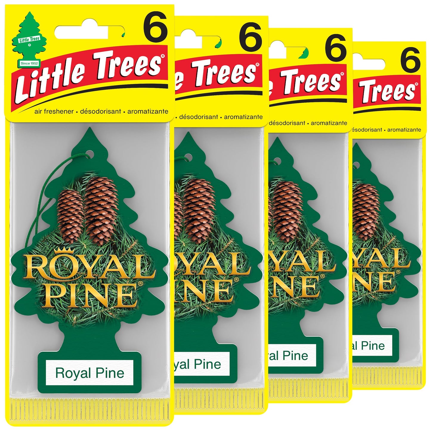 LITTLE Air Fresheners Car Air Freshener. Hanging Tree Provides Long Lasting Scent for Auto or Home