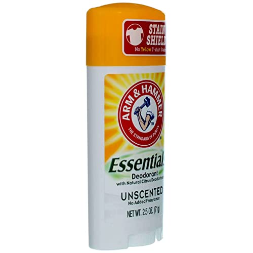 Arm & Hammer Essentials Natural Deodorant, Unscented