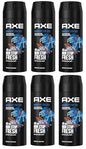 AXE Deodorant Body Spray Anarchy 150 Ml / 5.07 Oz (Pack of 6)