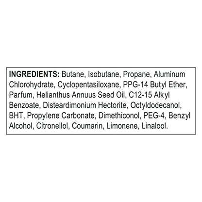 Go freshAntiperspirant48hspray0% alcoholCruelty Free