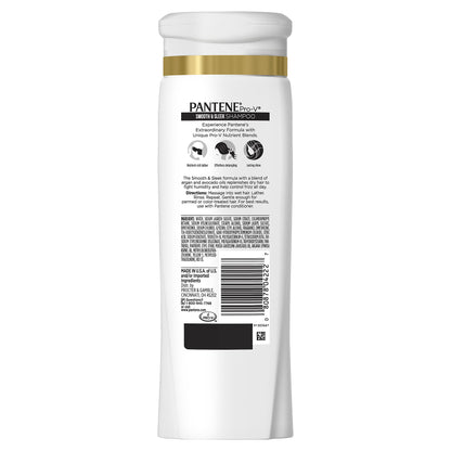 Pantene Shampoo Smooth & Sleek 12.6 Ounce (3 Pack)