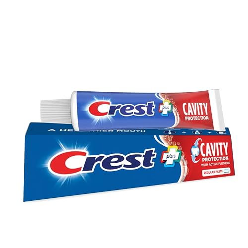 Crest Cavity Protection Toothpaste Regular - 8.2 Ounce (Pack of 4)
