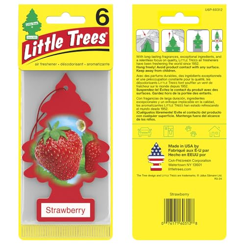 LITTLE Air Fresheners Car Air Freshener. Hanging Tree Provides Long Lasting Scent for Auto or Home