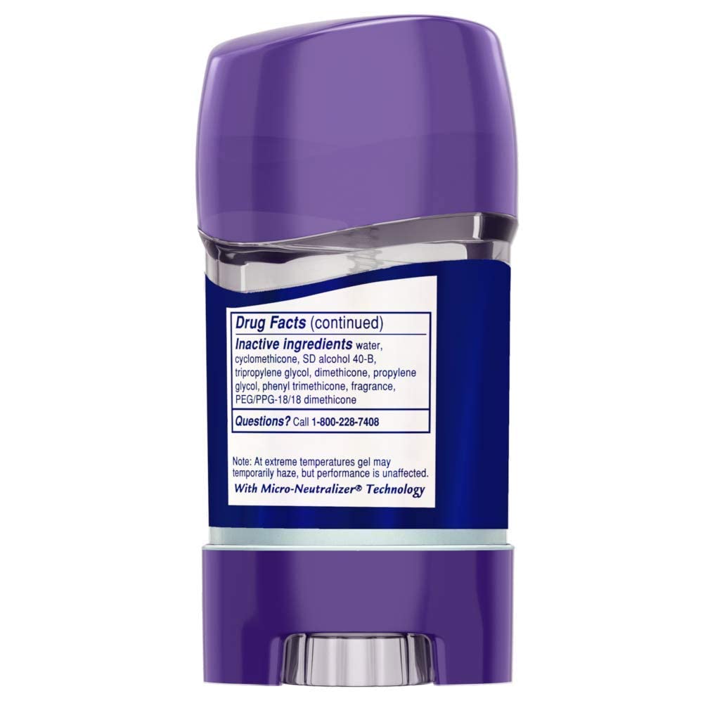 Lady Speed Stick 48HR Antiperspirant Deodorant Gel Fresh Fusion 2.30 oz (Pack of 3)