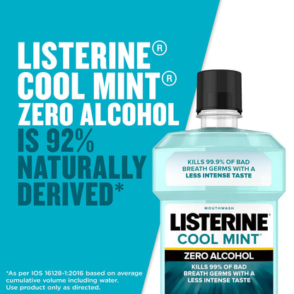 Listerine Listerine Zero Mint Mouthwash for Breath