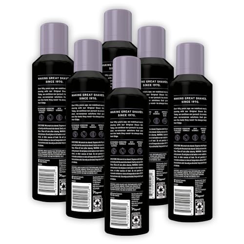 Edge Shave Gel for Men, (6 Pack) - Shaving Gel For Men That Moisturizes, Protects and Soothes To Help Reduce Skin Irritation