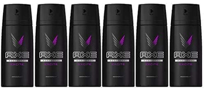 AXE Body Spray Deodorant Excite 150 ml (Pack of 6)