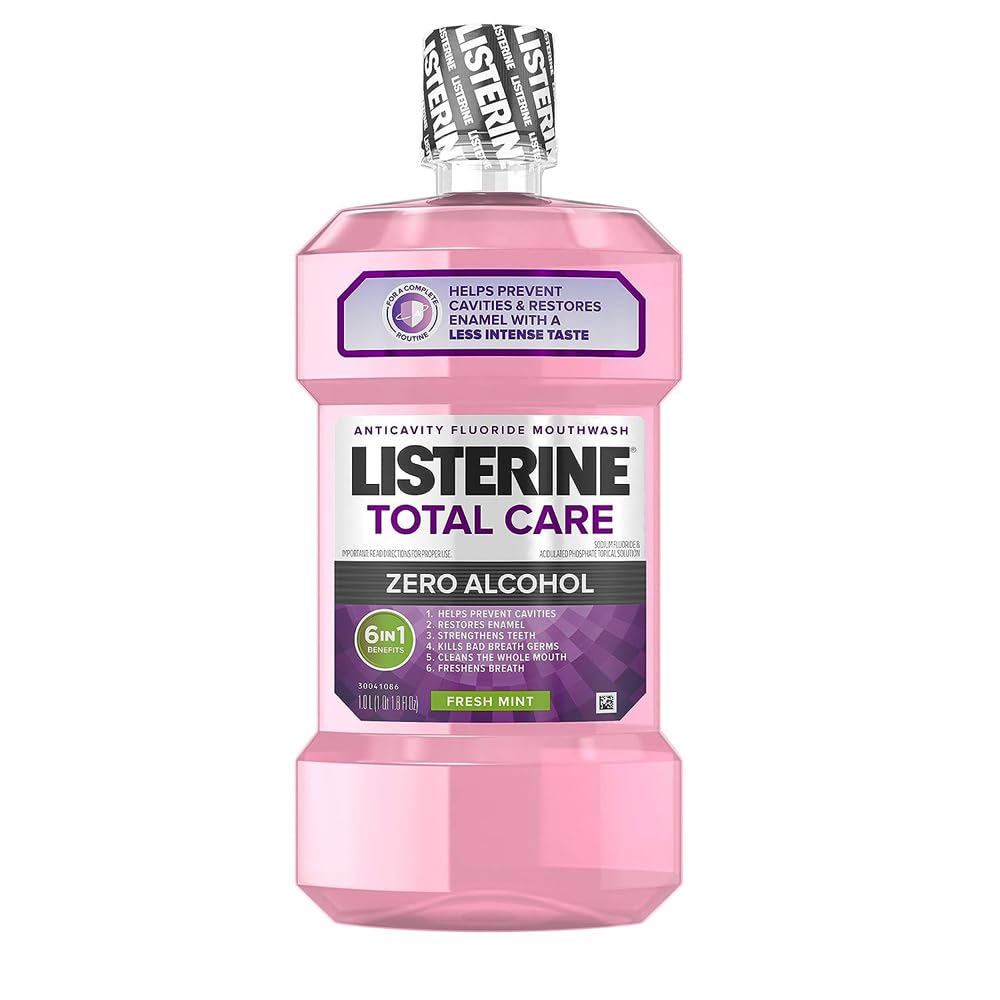 Listerine Total Care Alcohol-Free Anticavity Fluoride Mouthwash
