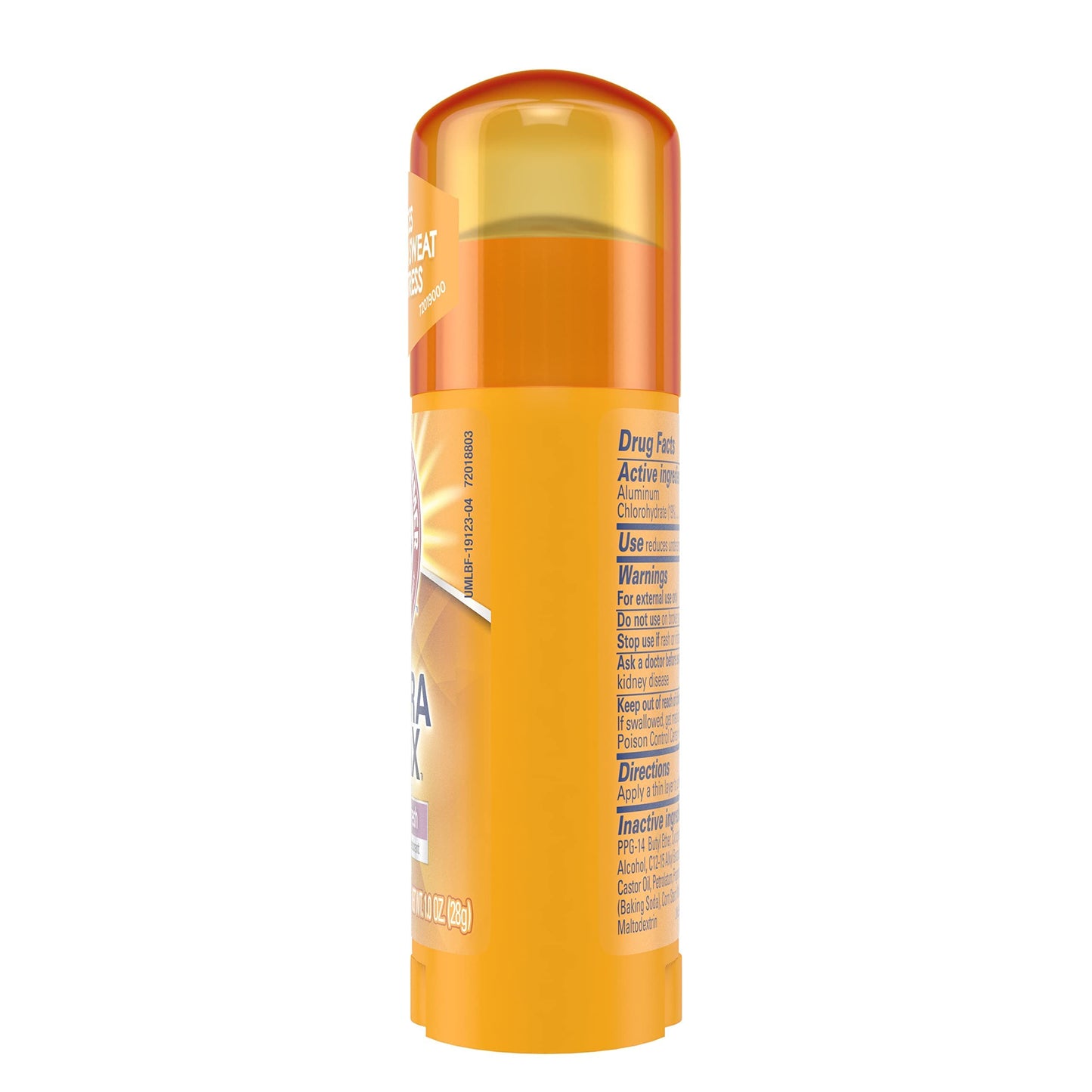 Arm & Hammer Ultra Max Powder Fresh Antiperspirant Deodorant 1.0 Oz Travel Size (Pack of 3)