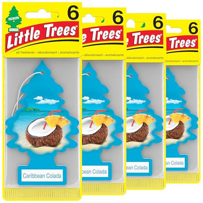LITTLE Air Fresheners Car Air Freshener. Hanging Tree Provides Long Lasting Scent for Auto or Home