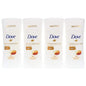 Dove Advanced Care Antiperspirant, Shea Butter, 2.6 Ounce (Pack of 4)