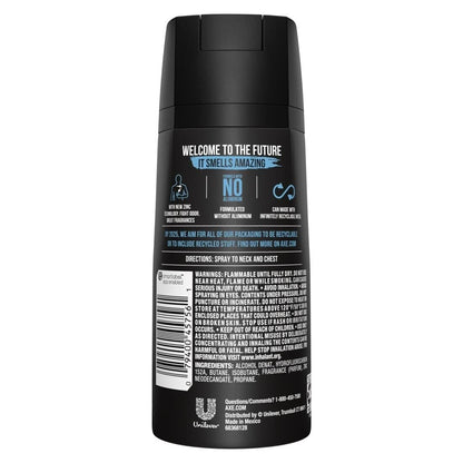 AXE body spray deodrant Mix within the available kinds