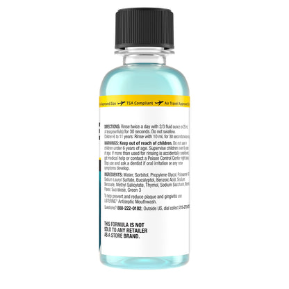 Listerine Listerine Zero Mint Mouthwash for Breath