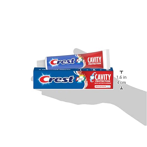 Crest Cavity Protection Toothpaste Regular - 8.2 Ounce (Pack of 4)