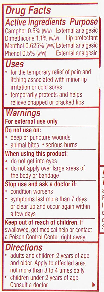 BLISTEX Medicated Lip Ointment, 0.21 Oz (Pack of 3)
